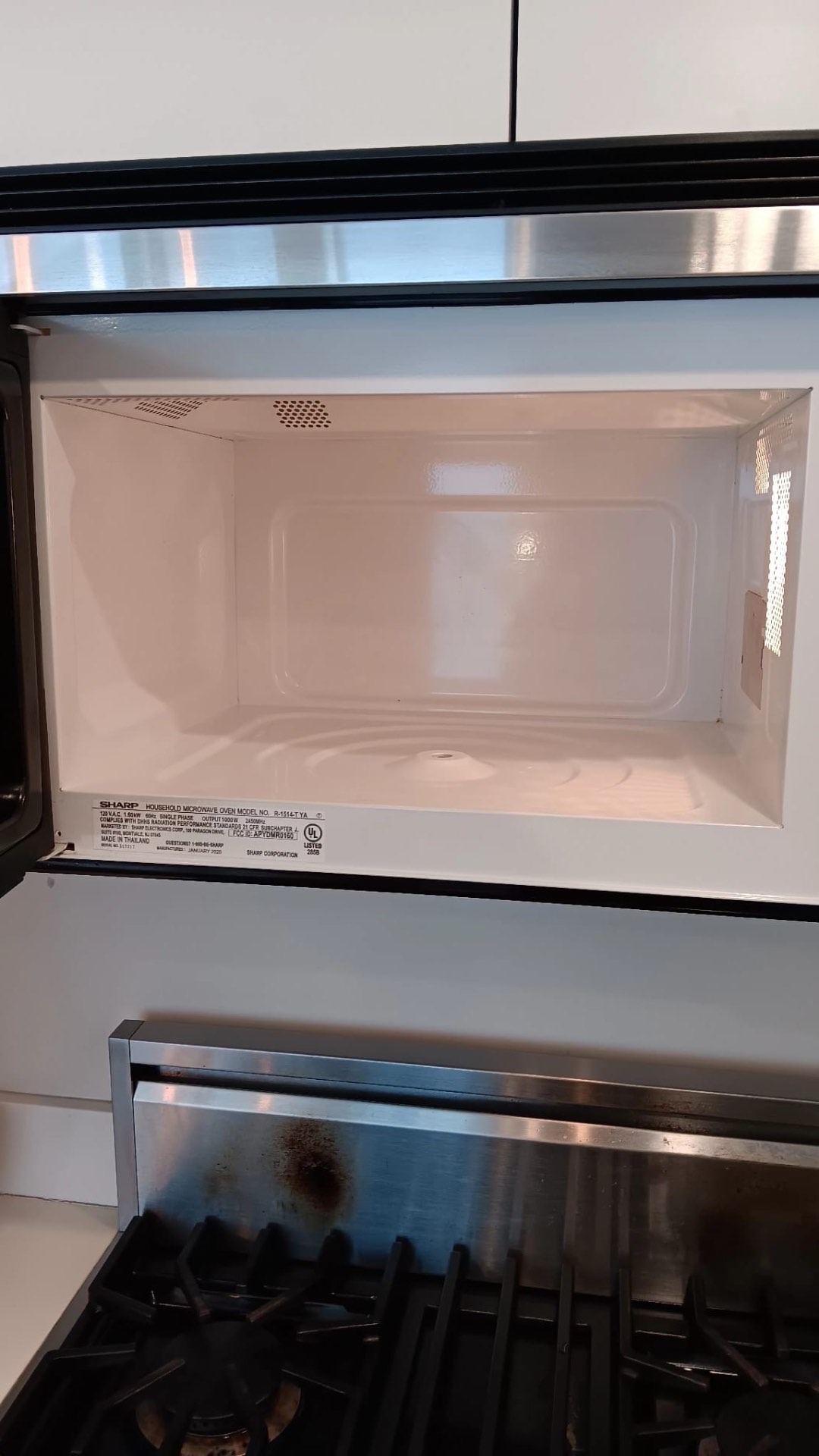 Microwave — Interior Detail